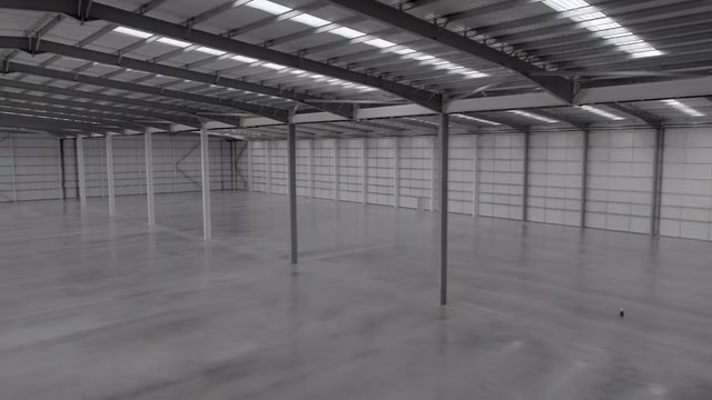 grind and sealing of a warehouse building in Atlanta metro area