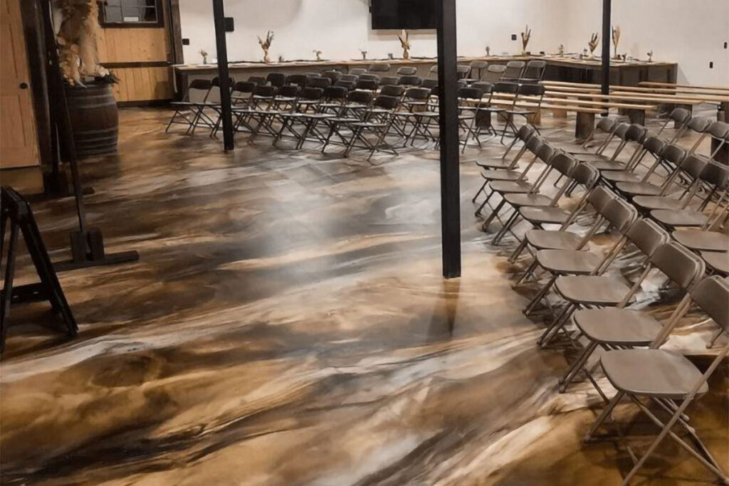 Metallic Epoxy Coatings for Concrete