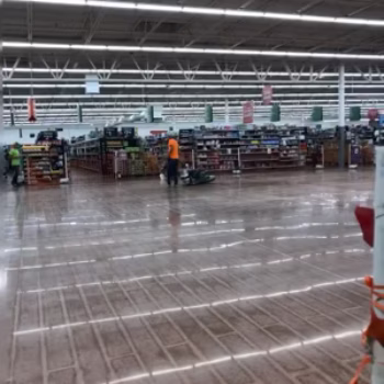 concrete polishing department store