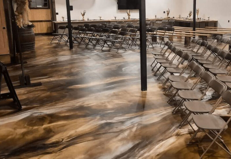 Metallic Epoxy Coatings for Concrete